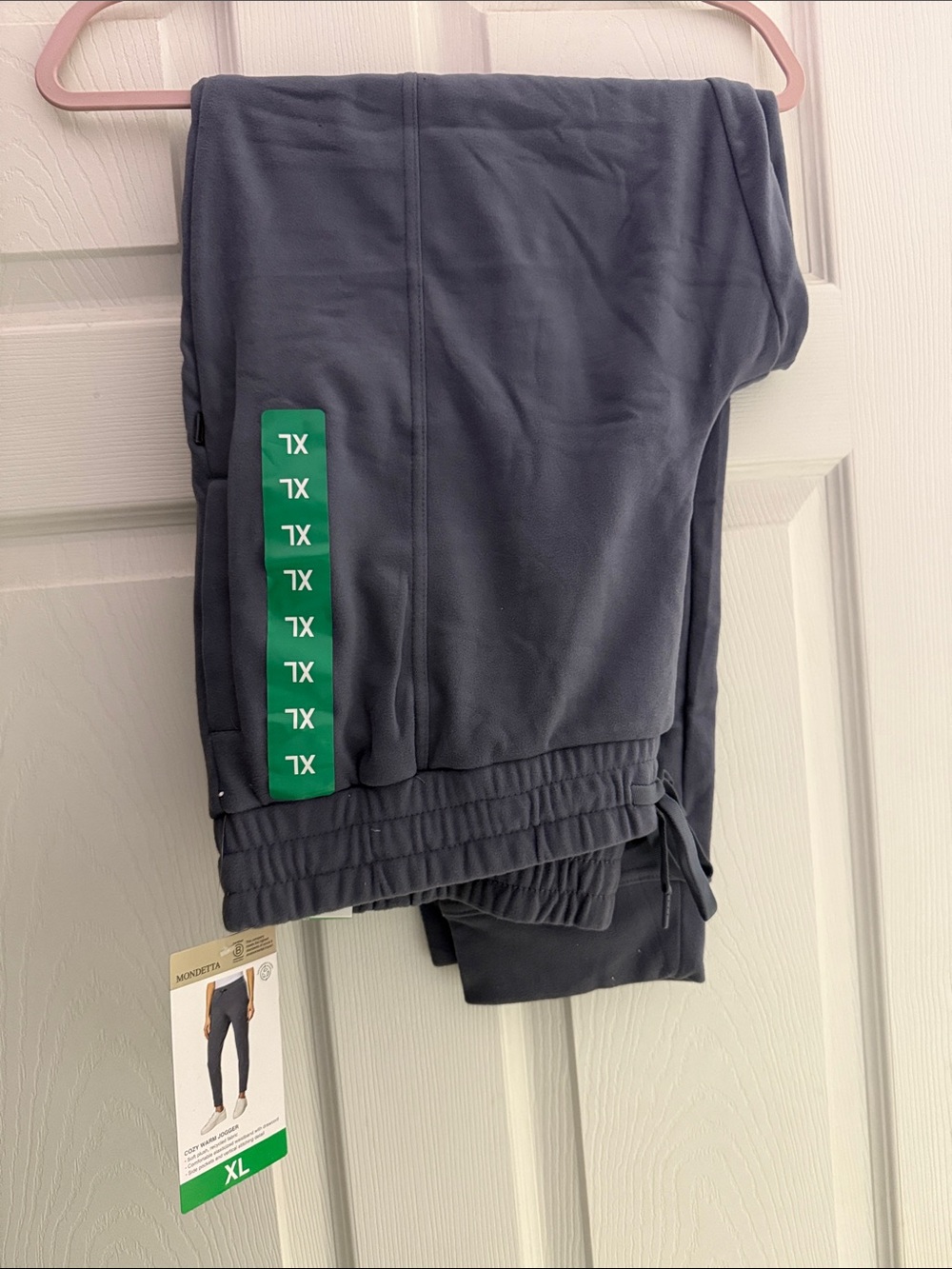 Mondetta Blue Cozy Jogger Pants - XL Pull-On Sweatpants